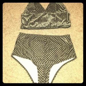 Crushed velvet Bikini